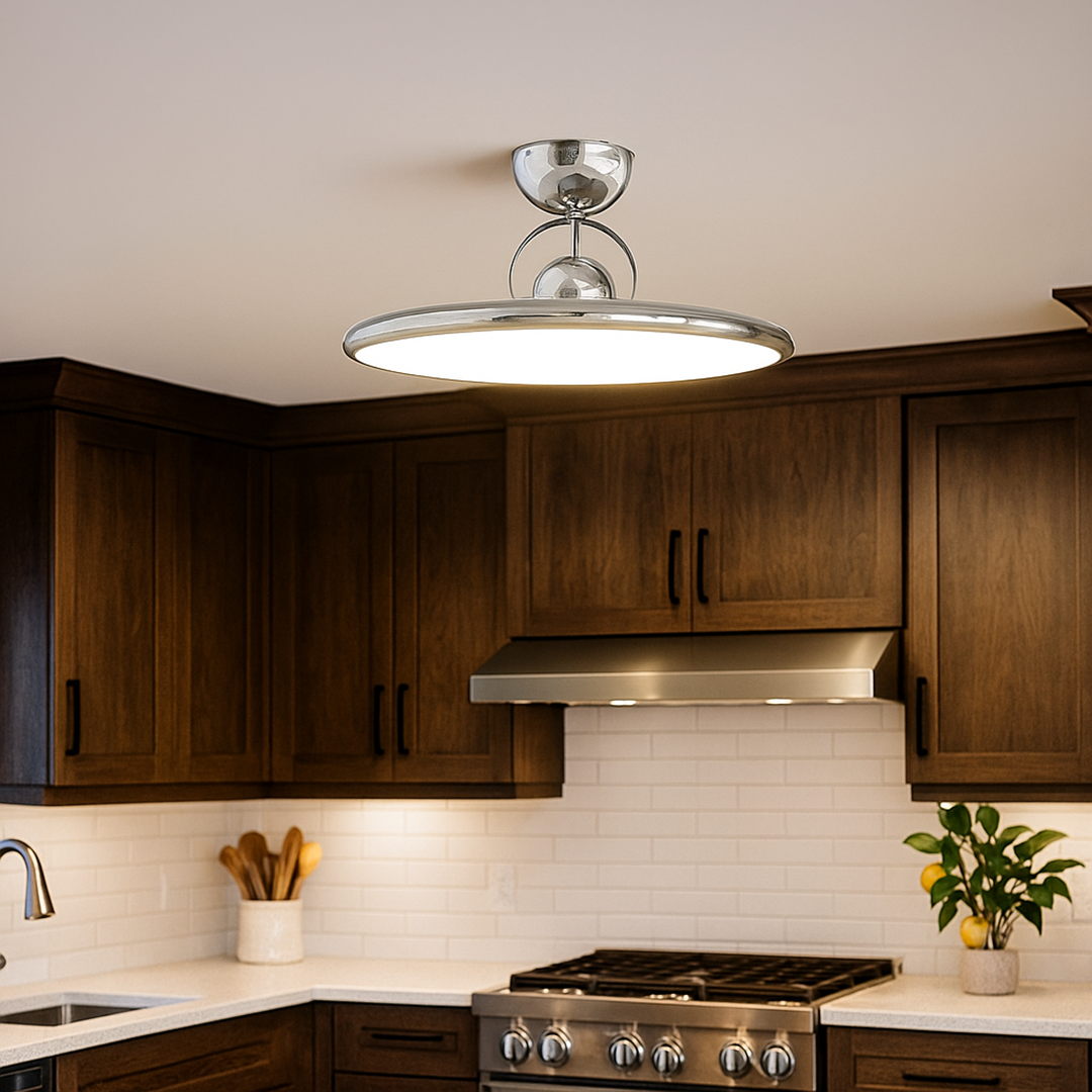 Okrągła Domowa Lampa Sufitowa | Nowoczesne Wnętrze