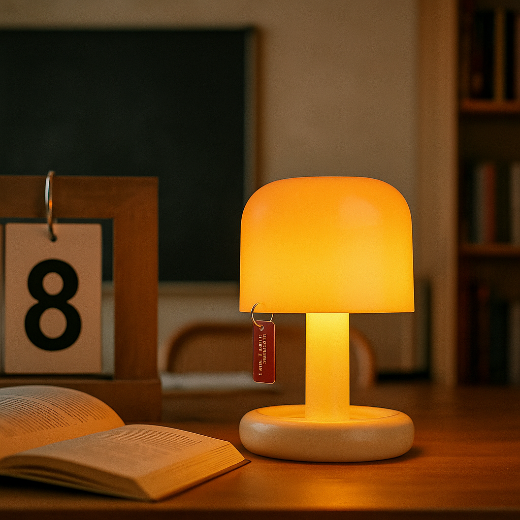 Lampa Stołowa W Kształcie Grzyba | Mini