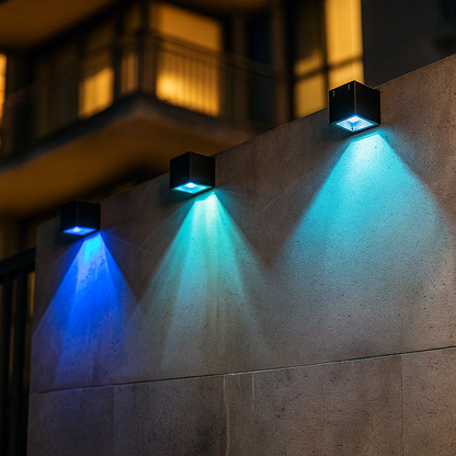 Nowoczesna Kostkowa Lampa Ścienna LED | Nowoczesne Wnętrze