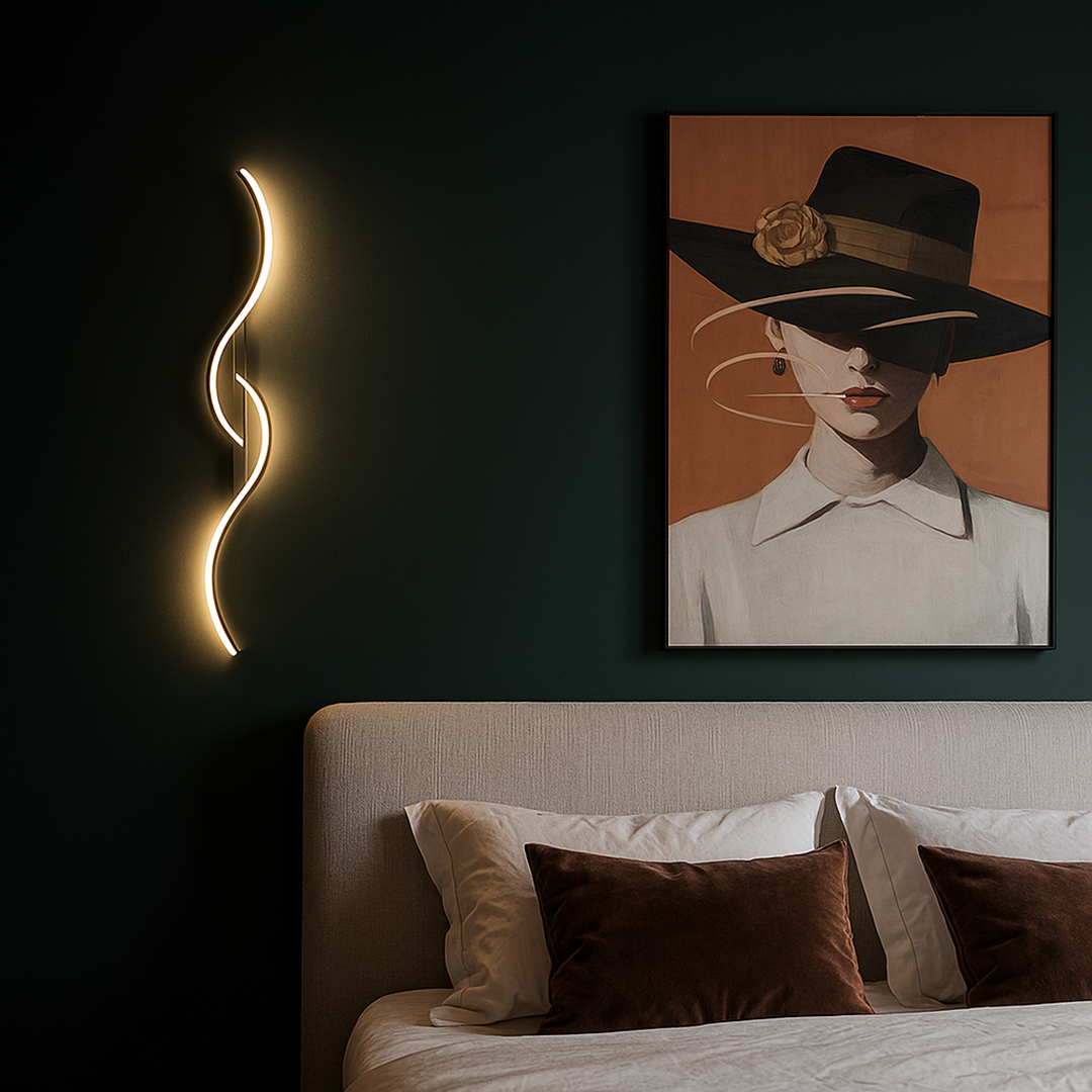 Nowoczesna Lampa Ścienna LED | Współczesny Design