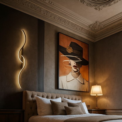 Nowoczesna Lampa Ścienna LED | Współczesny Design