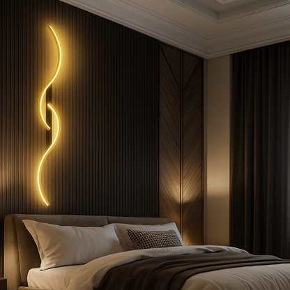 Nowoczesna Lampa Ścienna LED | Współczesny Design