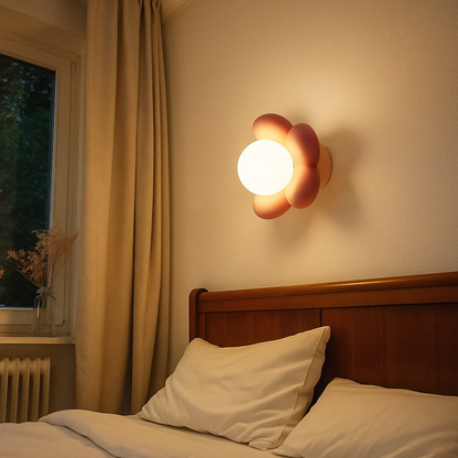 Lampa LED W Kształcie Kwiatu | Dekoracyjna