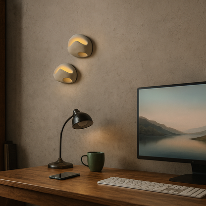 Dekoracyjna Lampa Ścienna Wabi-Sabi | Estetyczna