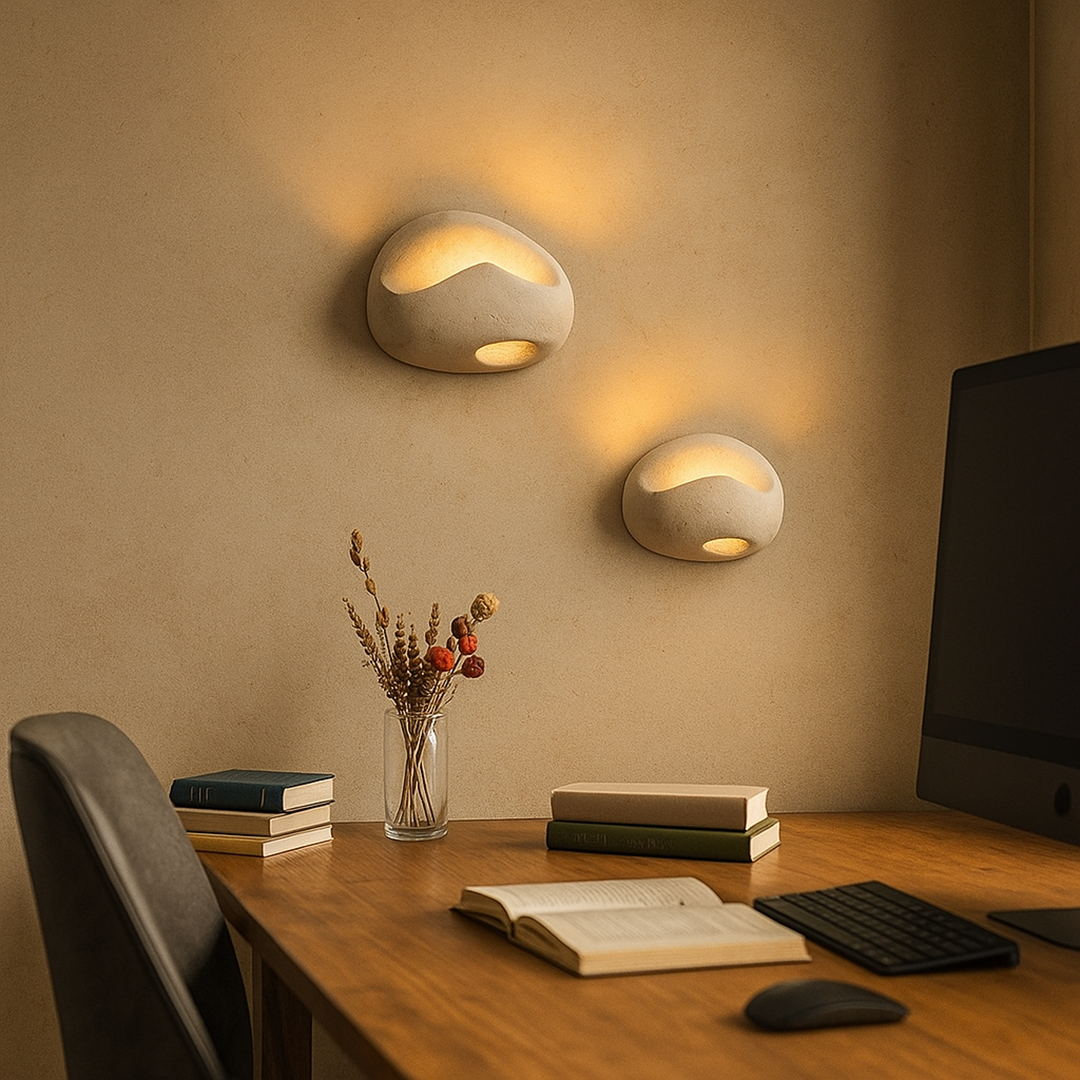 Dekoracyjna Lampa Ścienna Wabi-Sabi | Estetyczna