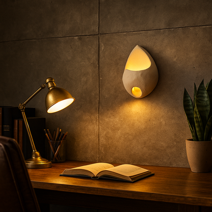 Dekoracyjna Lampa Ścienna Wabi-Sabi | Estetyczna