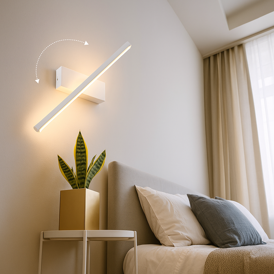 Obrotowa Lampa Ścienna LED | Nowoczesna