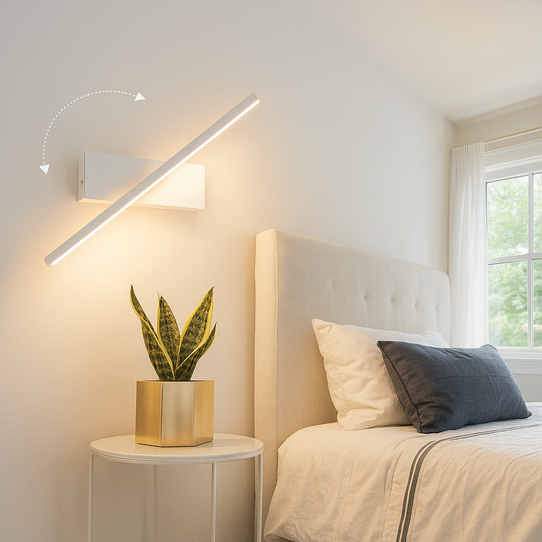 Obrotowa Lampa Ścienna LED | Nowoczesna