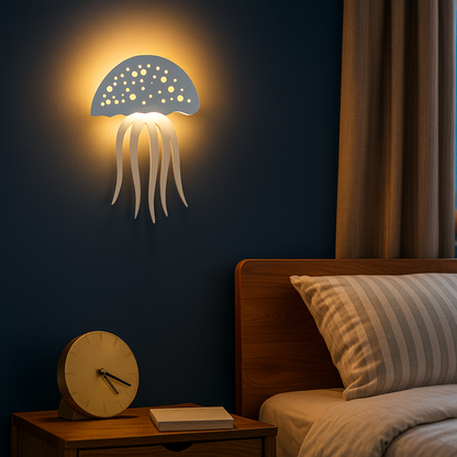 Lampa Ścienna W Kształcie Meduzy | Dekoracyjna