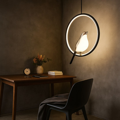 Lampa Sufitowa Z Wzorami Ptaków | LED