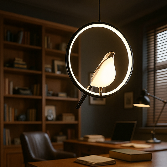 Lampa Sufitowa Z Wzorami Ptaków | LED