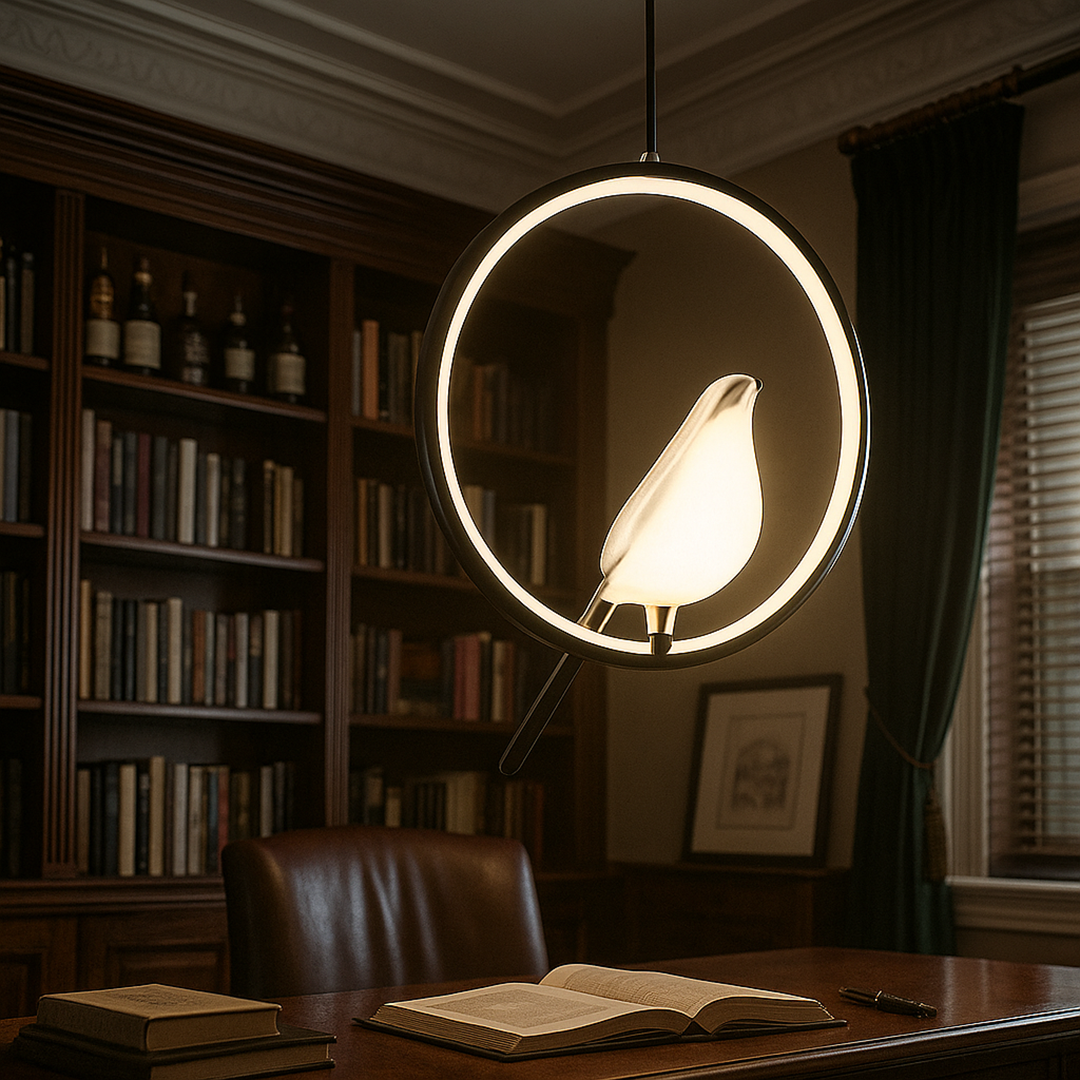 Lampa Sufitowa Z Wzorami Ptaków | LED