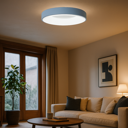 Lampa Sufitowa Z Oświetleniem LED | Okrągła
