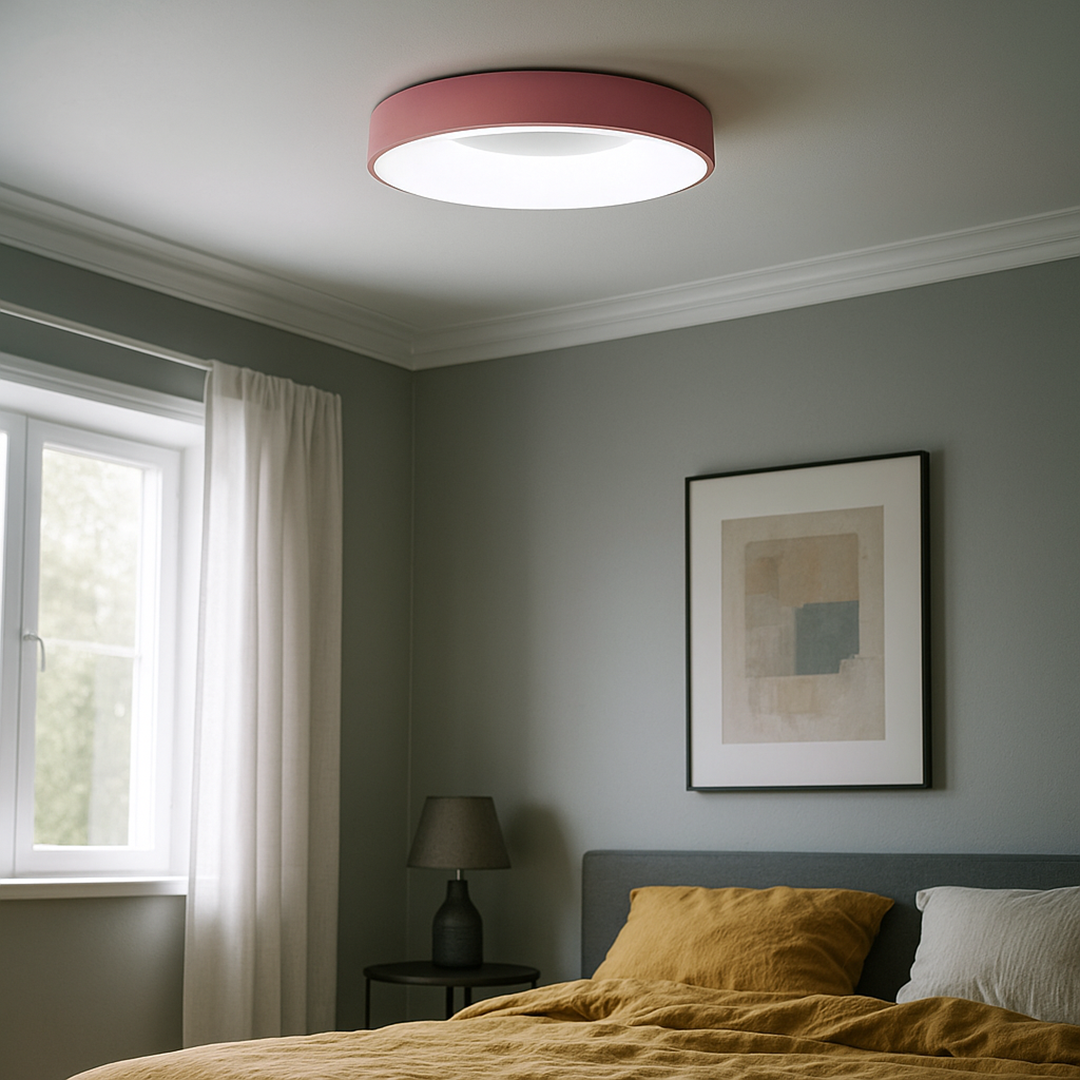 Lampa Sufitowa Z Oświetleniem LED | Okrągła