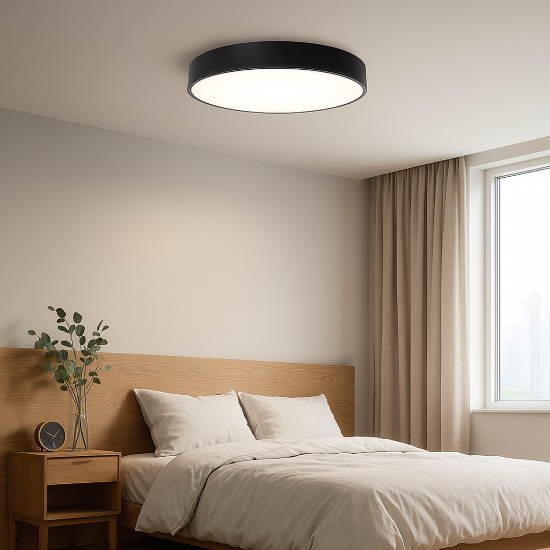 Lampa Sufitowa Z Oświetleniem LED | Okrągła