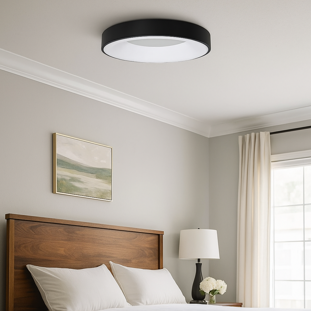 Lampa Sufitowa Z Oświetleniem LED | Okrągła