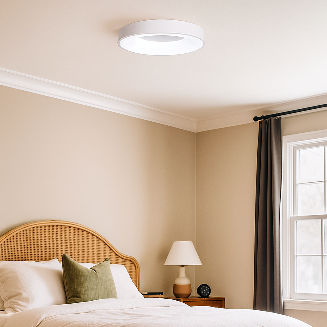 Lampa Sufitowa Z Oświetleniem LED | Okrągła