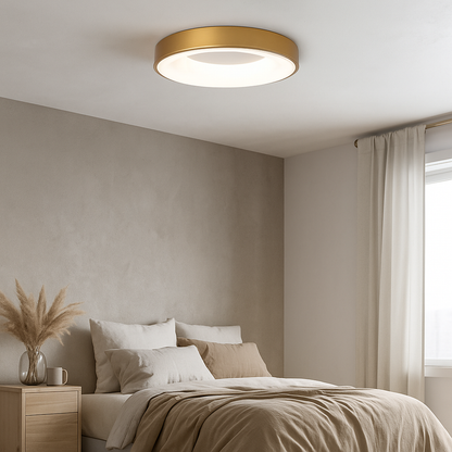 Lampa Sufitowa Z Oświetleniem LED | Okrągła