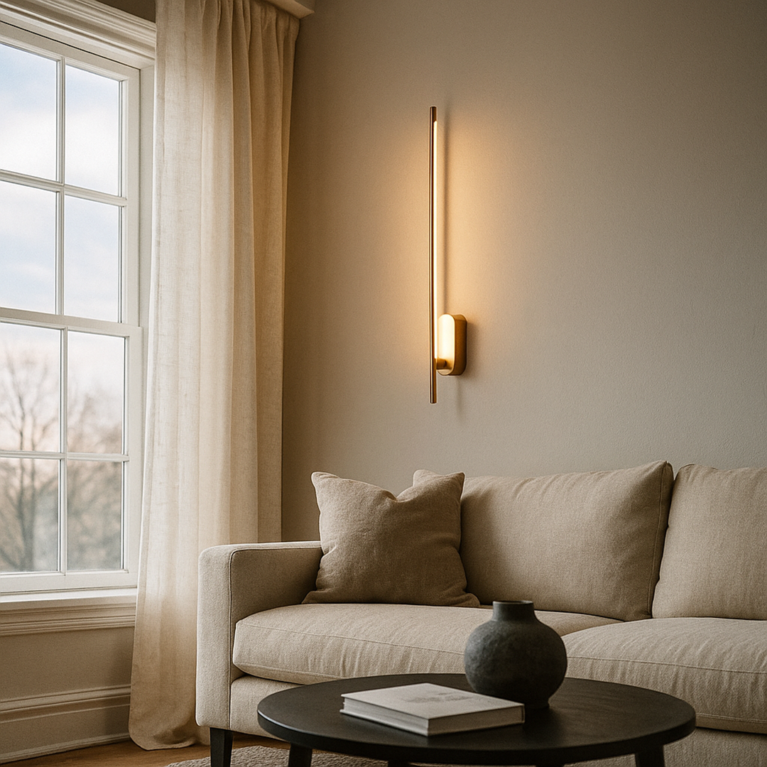 Nowoczesna Skandynawska Lampa Ścienna | Do Sypialni