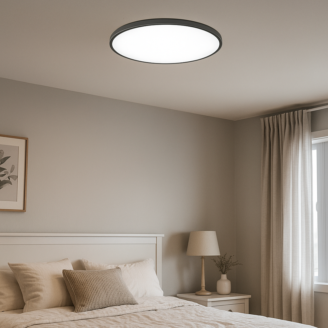 Okrągła Lampa Sufitowa | Styl Luksusowy