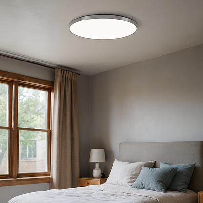 Okrągła Lampa Sufitowa | Styl Luksusowy