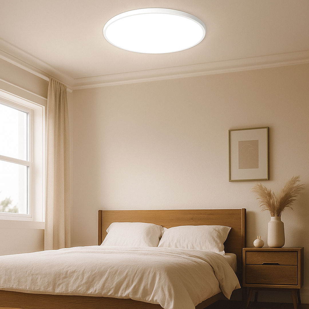 Okrągła Lampa Sufitowa | Styl Luksusowy