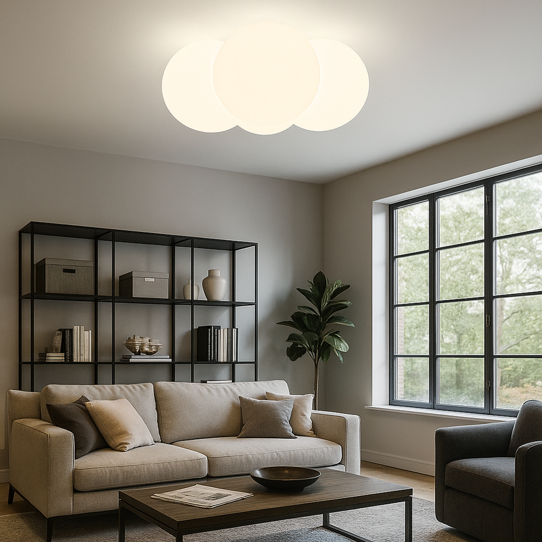 Lampa Sufitowa W Kształcie Chmury | Nowoczesne Światło