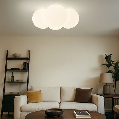 Lampa Sufitowa W Kształcie Chmury | Nowoczesne Światło