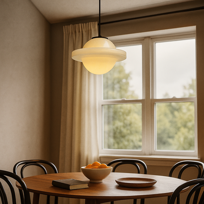 Lampa Wisząca Z Matowego Szkła | Geometryczna