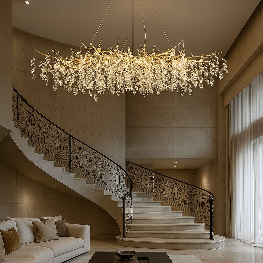 Żyrandol Z Kryształowymi Gałęziami | Luksusowy