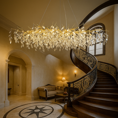 Żyrandol Z Kryształowymi Gałęziami | Luksusowy