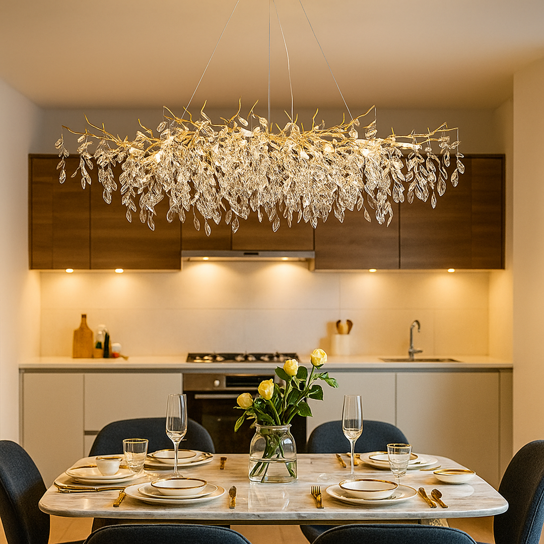 Żyrandol Z Kryształowymi Gałęziami | Luksusowy