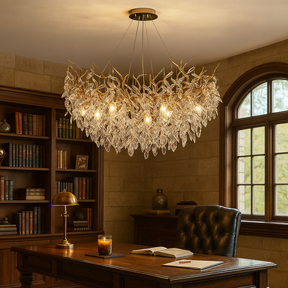 Żyrandol Z Kryształowymi Gałęziami | Luksusowy