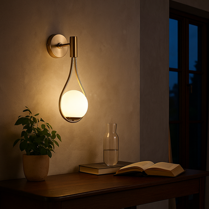 Nowoczesna Nordycka Lampa Ścienna | Regulowany Design