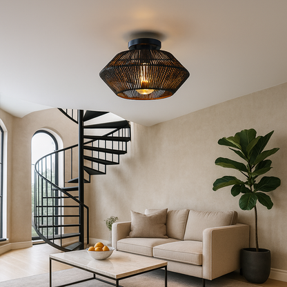 Lampa Sufitowa Do Salonu | Artystyczny Design