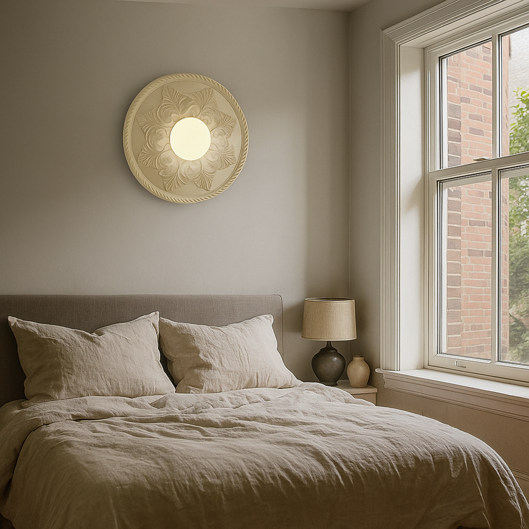 Lampa Ścienna Z Żywicy | Współczesny Design