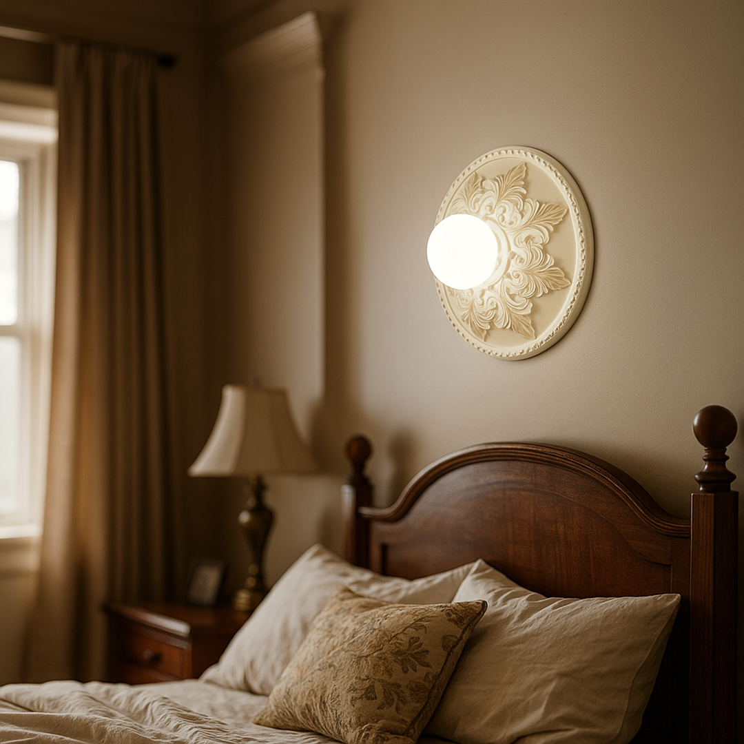 Lampa Ścienna Z Żywicy | Współczesny Design