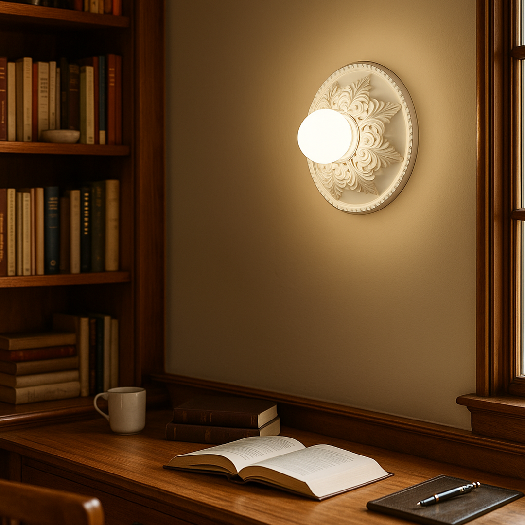 Lampa Ścienna Z Żywicy | Współczesny Design