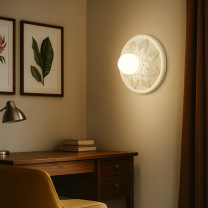 Lampa Ścienna Z Żywicy | Współczesny Design