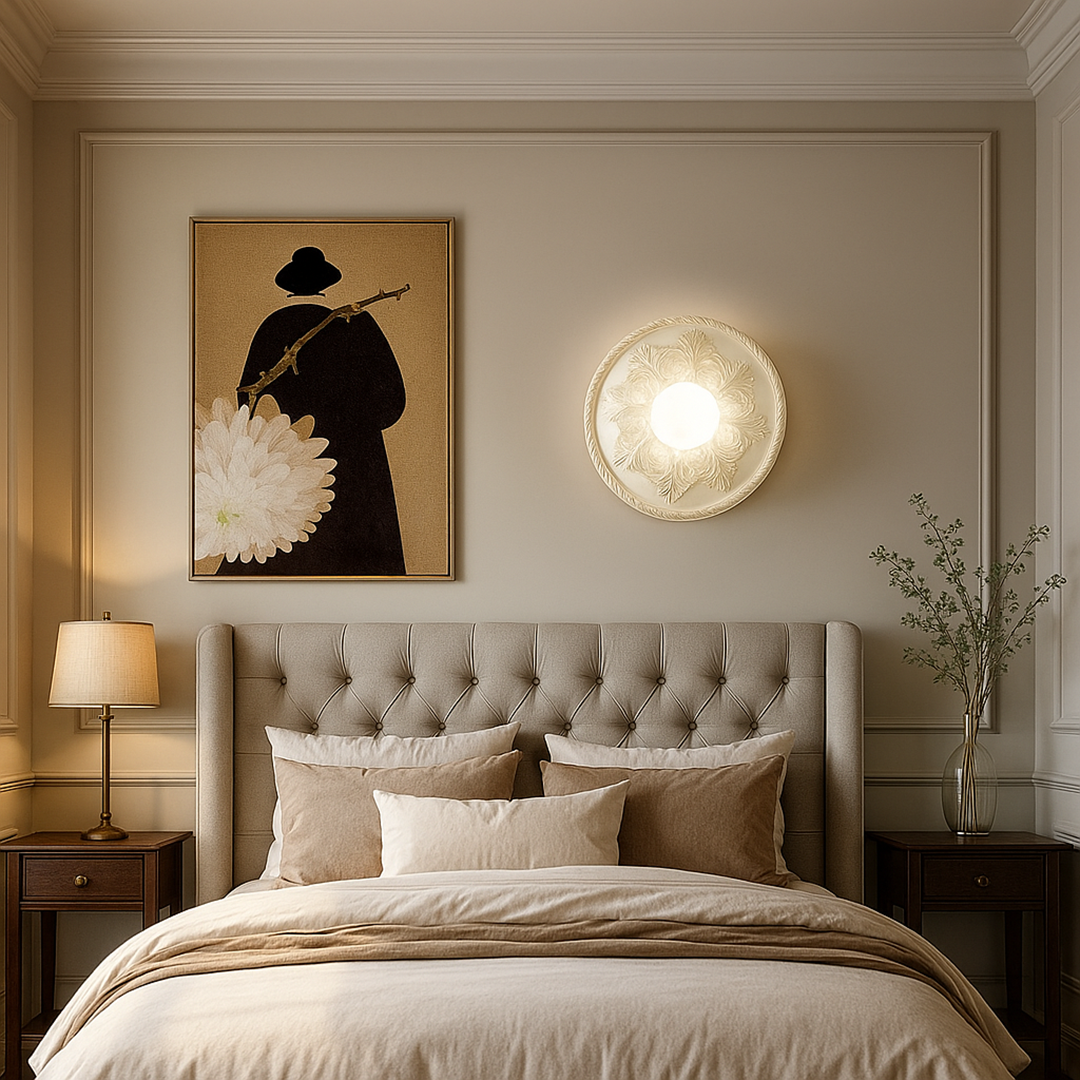 Lampa Ścienna Z Żywicy | Współczesny Design