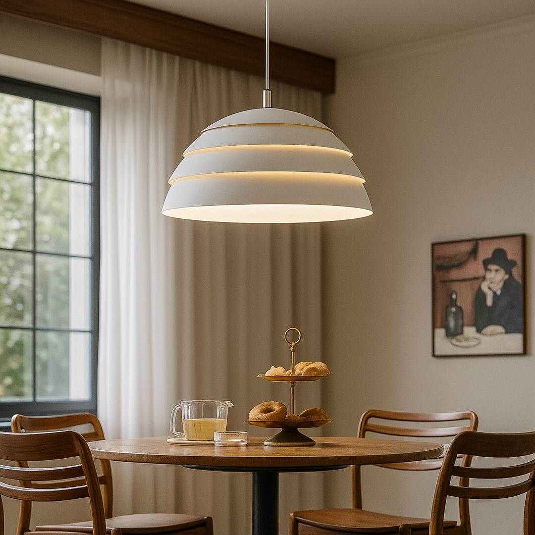 Nordycka Lampa Wisząca Kopuła | Regulowana Jasność