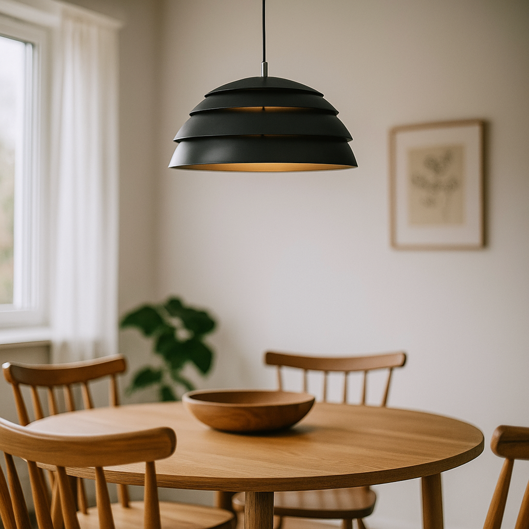 Nordycka Lampa Wisząca Kopuła | Regulowana Jasność