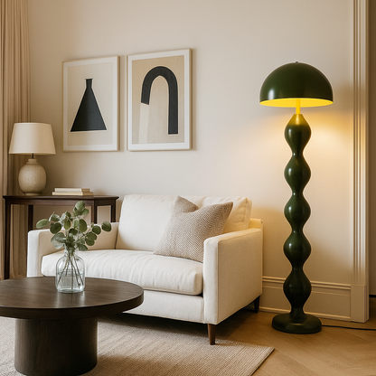 Nowoczesna Smukła Lampa Podłogowa | Styl Skandynawski