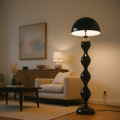 Nowoczesna Smukła Lampa Podłogowa | Styl Skandynawski