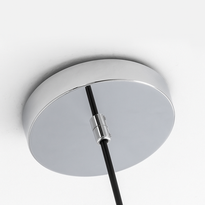 Szklana Lampa Wisząca Bauhaus | Kolor Kawowy