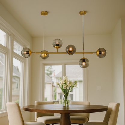 Szklana Kula Lampa Wisząca | Nowoczesny Design