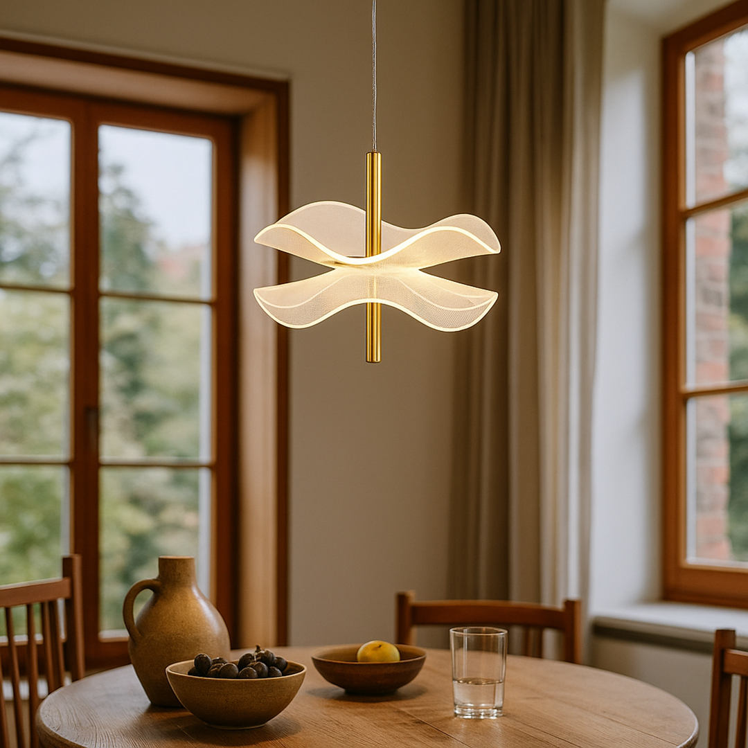 Nordycka Lampa Wisząca LED | Jadalnia