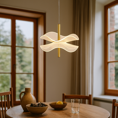 Nordycka Lampa Wisząca LED | Jadalnia