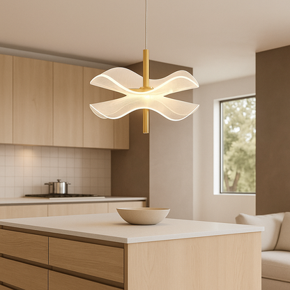 Nordycka Lampa Wisząca LED | Jadalnia