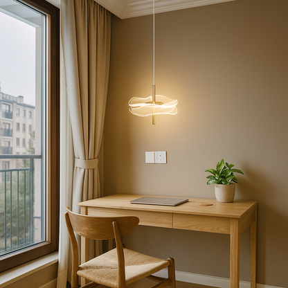 Nordycka Lampa Wisząca LED | Jadalnia